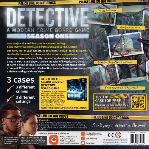 Detective: A Modern Crime Board Game – Season One - настолна игра