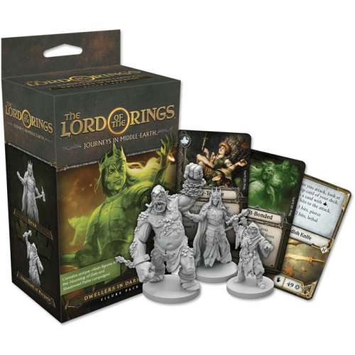 The Lord of the Rings: Journeys in Middle-Earth – Dwellers in Darkness Figure Pack - разширение за настолна игра
