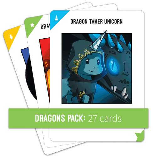 Unstable Unicorns: Dragons Expansion Pack - разширение за настолна игра