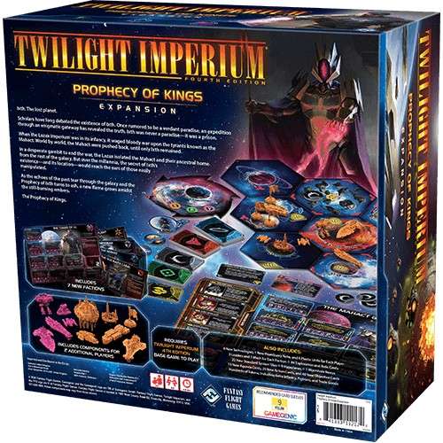 Twilight Imperium: Fourth Edition – Prophecy of Kings - разширение за настолна игра