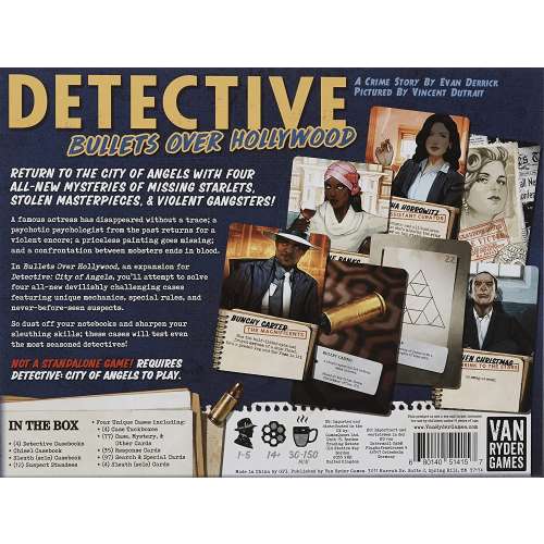 Detective: City of Angels – Bullets over Hollywood - разширение за настолна игра
