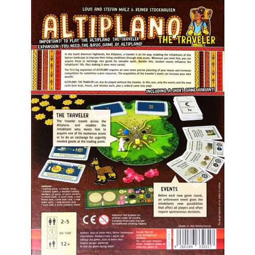 Altiplano: The Traveler - разширение за настолна игра