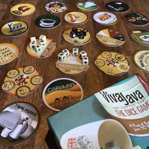 VivaJava: The Coffee Game: The Dice Game - настолна игра