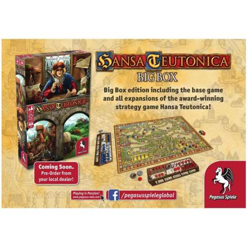 Hansa Teutonica: Big Box - настолна игра