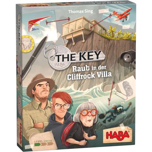 Ключът: Кражбата във вила Клифрок - настолна игра