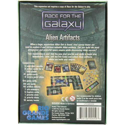 Race for the Galaxy: Alien Artifacts - разширение за настолна игра
