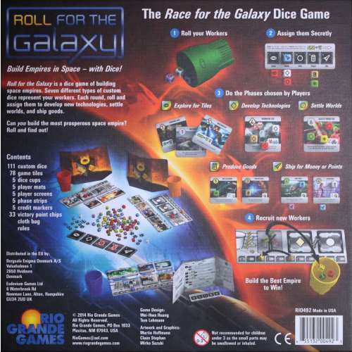 Roll for the Galaxy - настолна игра