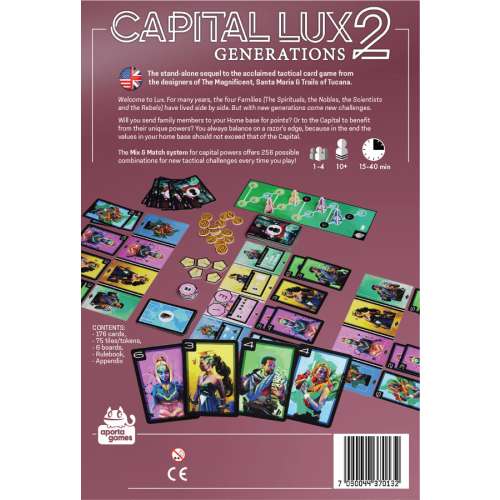 Capital Lux 2: Generations - настолна игра