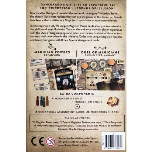 Trickerion: Dahlgaard's Gifts - разширение за настолна игра