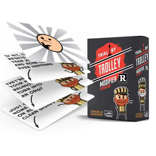 Trial by Trolley: R-Rated Modifier Expansion - разширение за настолна игра