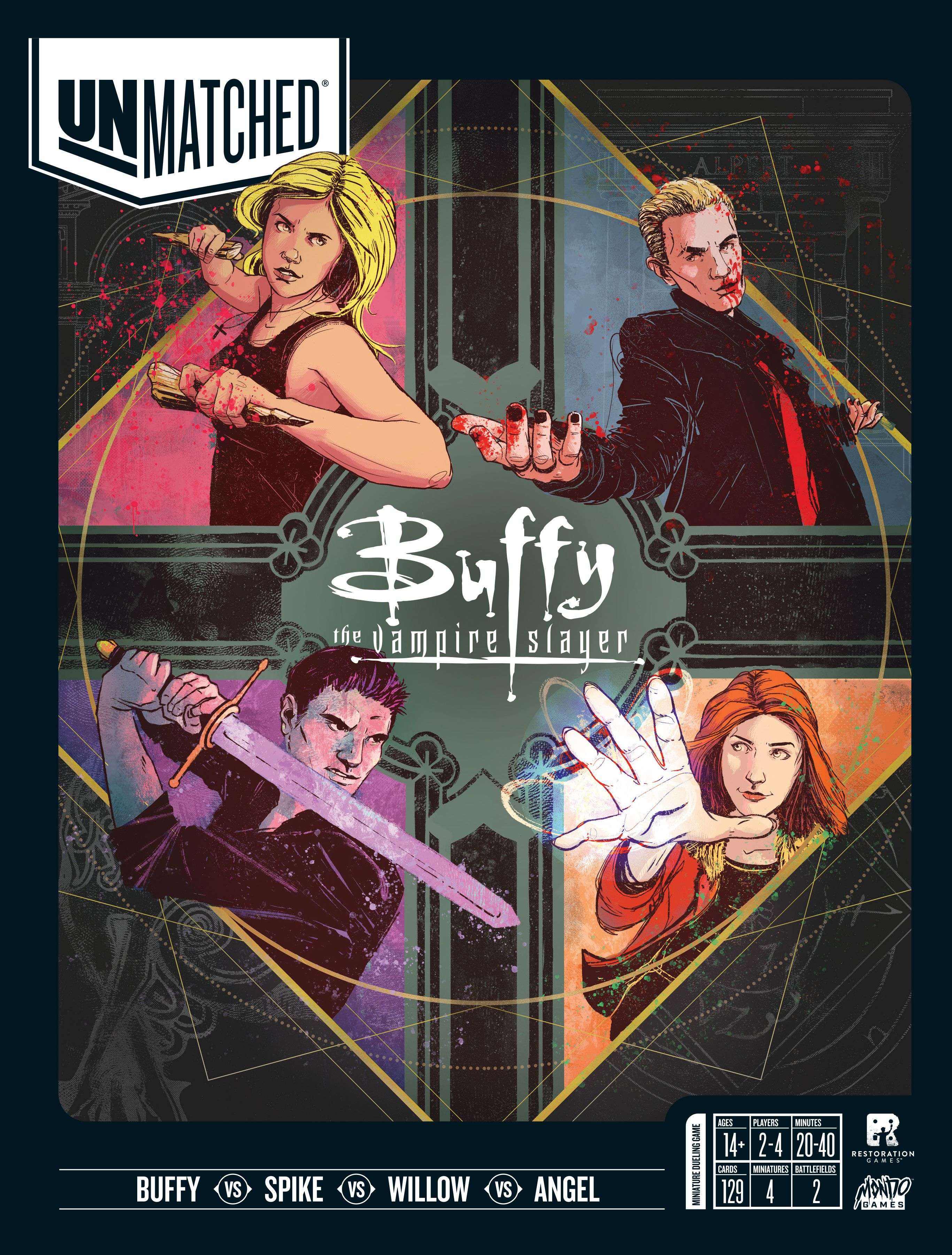 Unmatched: Buffy the Vampire Slayer - настолна игра