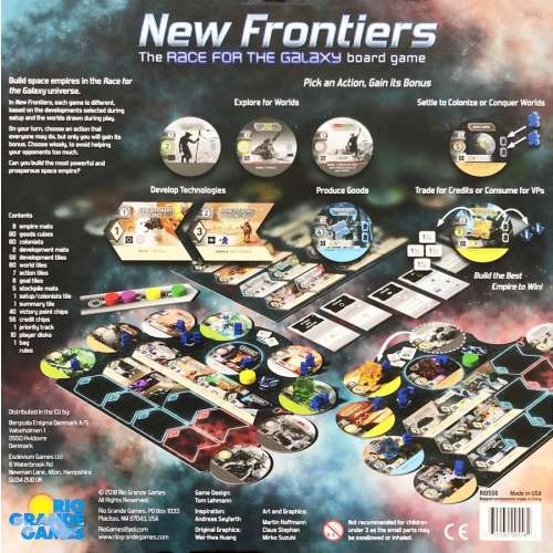 New Frontiers - настолна игра
