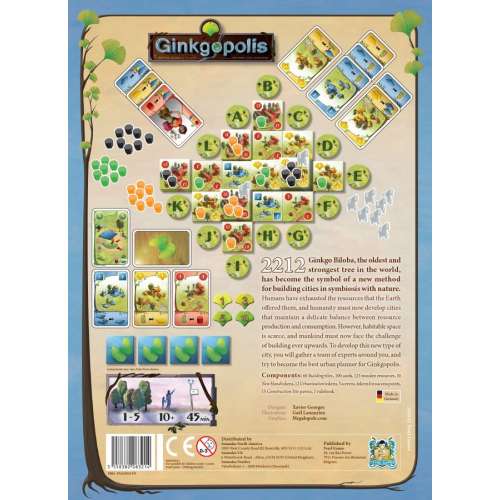 Ginkgopolis (Second Edition) - настолна игра