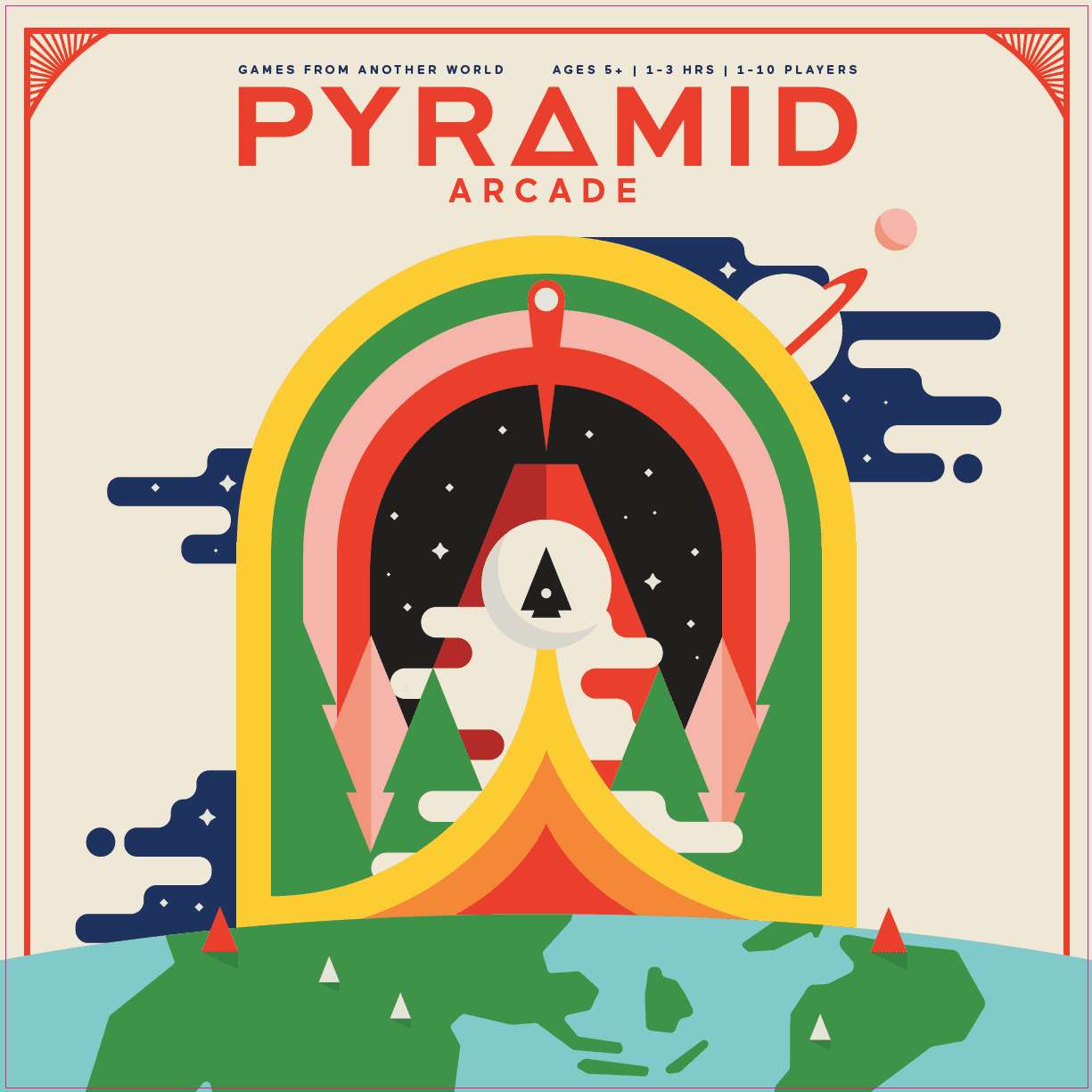 Pyramid Arcade - настолна игра