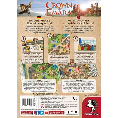 Crown of Emara - настолна игра