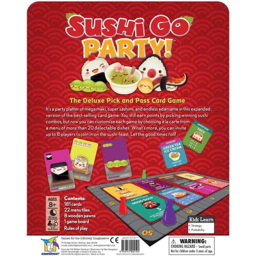Sushi Go Party! - настолна игра