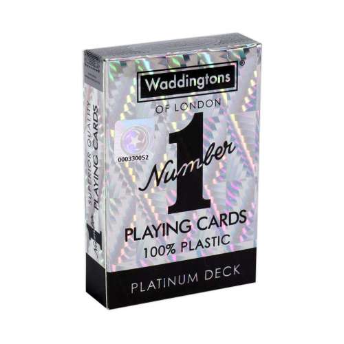 Waddingtons Classic Platinum Number 1 Playing Cards - карти за игра