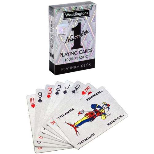 Waddingtons Classic Platinum Number 1 Playing Cards - карти за игра