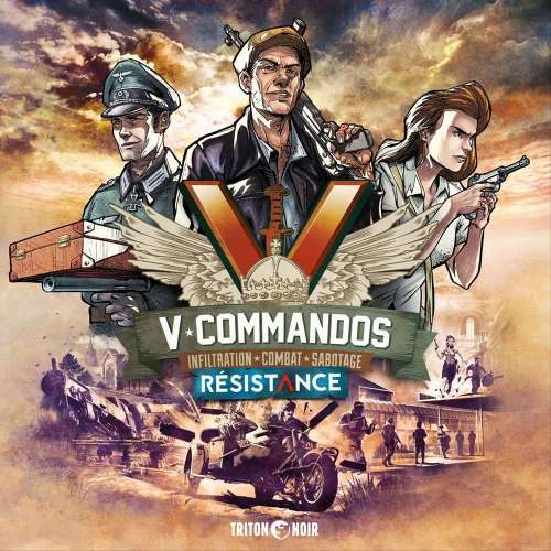 V-Commandos: Résistance - разширение за настолна игра