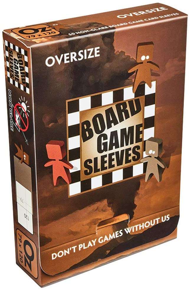 Arcane Tinmen Board Games Sleeves (Clear, Non-Glare) - 79 x 120 mm