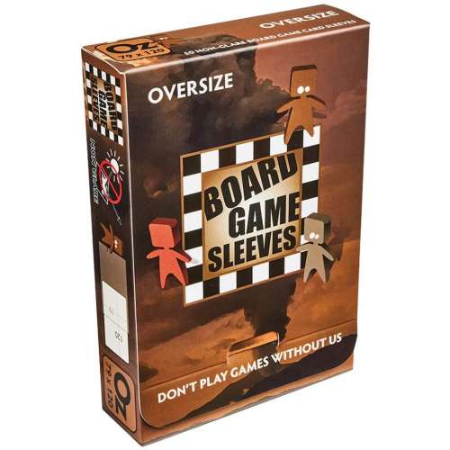 Arcane Tinmen Board Games Sleeves (Clear, Non-Glare) - 79 x 120 mm