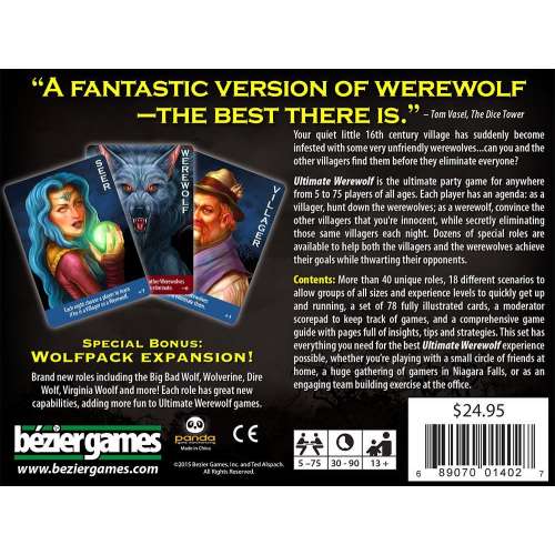 Ultimate Werewolf: Deluxe Edition - настолна игра