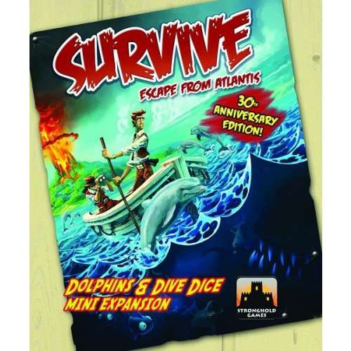Survive: Escape from Atlantis! Dolphins & Dive Dice Mini Expansion - разширение за настолна игра