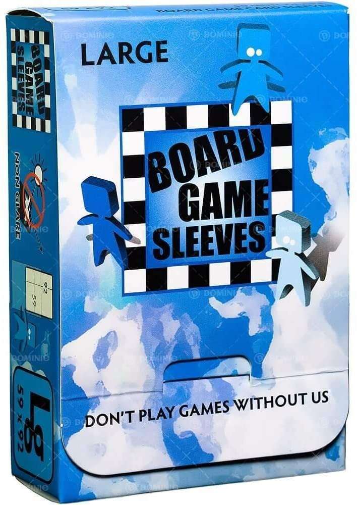 Arcane Tinmen Board Games Sleeves (Clear, Non-Glare) - 59 x 92 mm