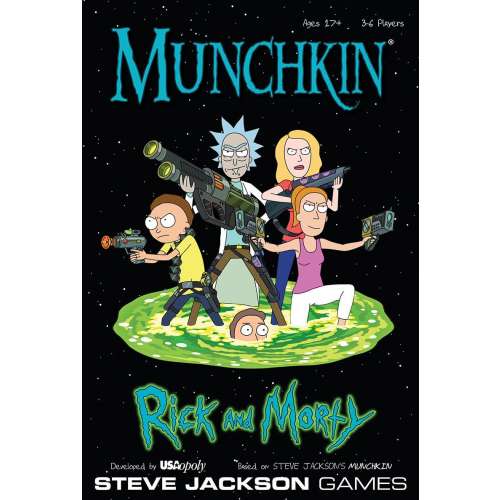 Munchkin Rick and Morty - настолна игра