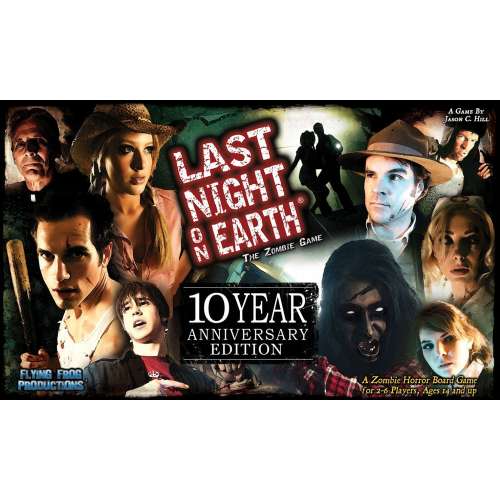 Last Night on Earth: The Zombie Game – 10 Year Anniversary Edition - настолна игра