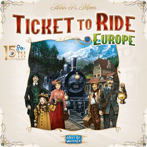 Ticket to Ride: Europe (15th Anniversary Edition) - настолна игра