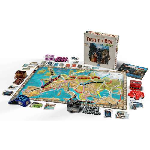 Ticket to Ride: Europe (15th Anniversary Edition) - настолна игра