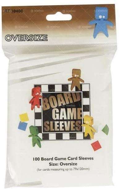 Arcane Tinmen Board Games Sleeves (Clear) - 79 x 120 mm