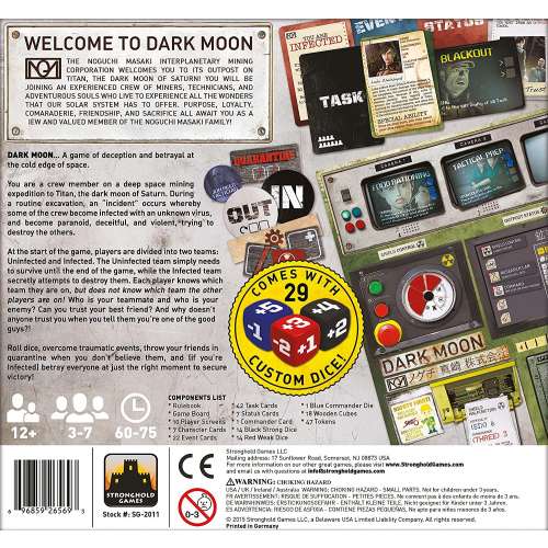 Dark Moon - настолна игра