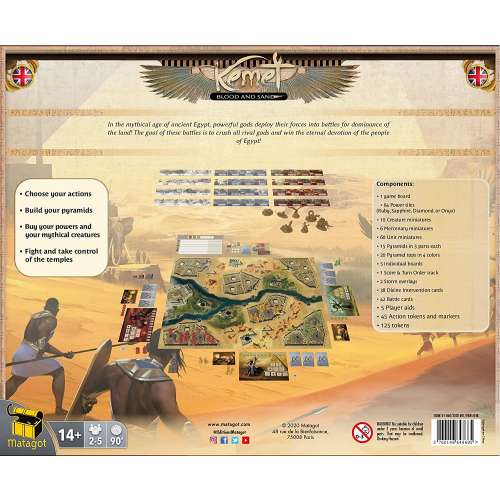 Kemet: Blood and Sand - настолна игра