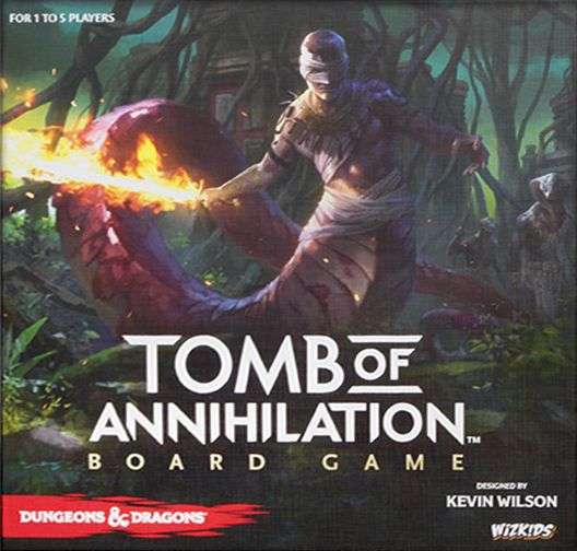 Dungeons & Dragons: Tomb of Annihilation Board Game - настолна игра