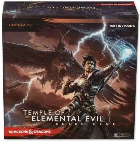 Dungeons & Dragons: Temple of Elemental Evil Board Game - настолна игра