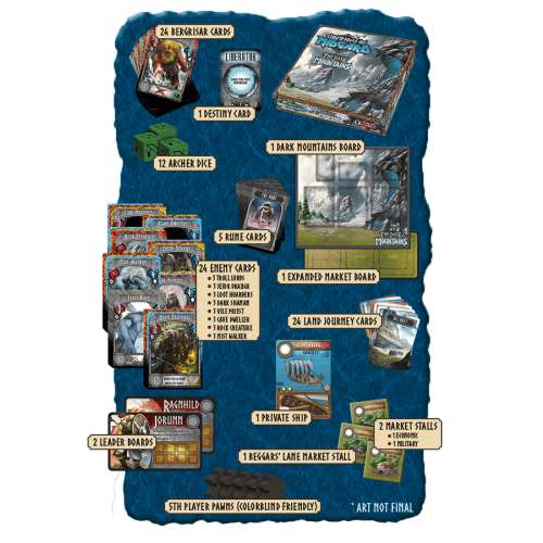 Champions of Midgard: The Dark Mountains - разширение за настолна игра