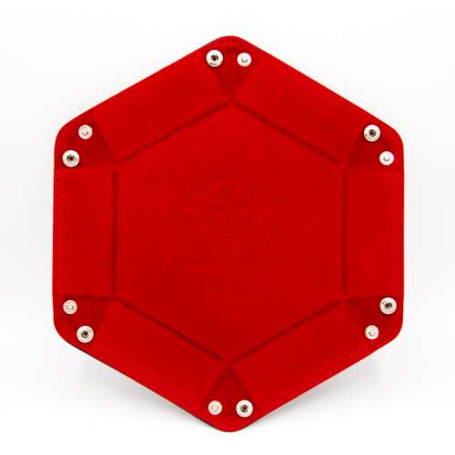 Critical Hit Collectibles Hexagon Dice Tray - Red
