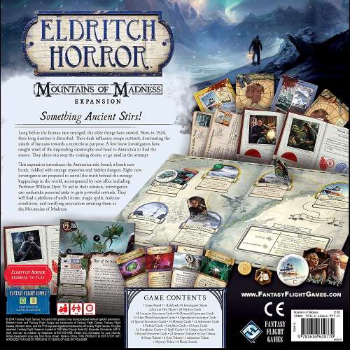 Eldritch Horror: Mountains of Madness - разширение за настолна игра
