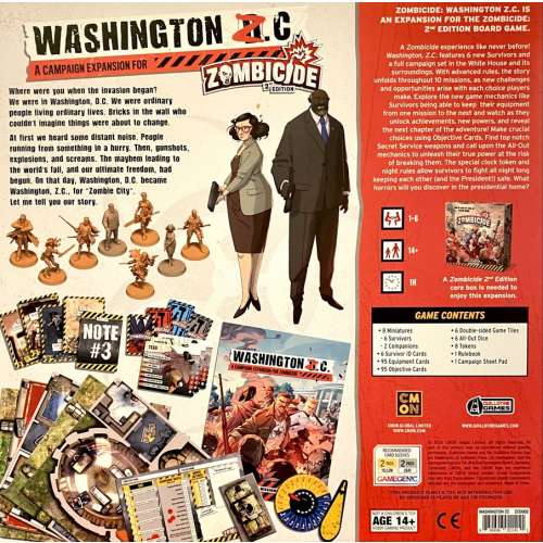 Zombicide (2nd Edition): Washington Z.C. - разширение за настолна игра