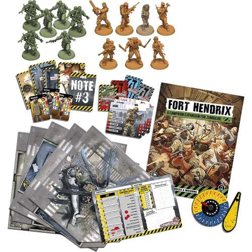 Zombicide (2nd Edition): Fort Hendrix - разширение за настолна игра