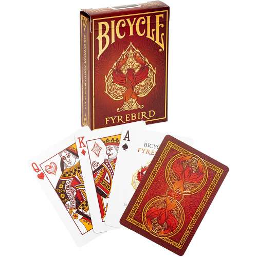 Bicycle Fyrebird Playing Cards - карти за игра