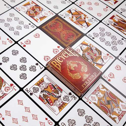 Bicycle Fyrebird Playing Cards - карти за игра