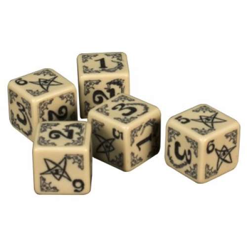 Arkham Horror Bone Dice Set