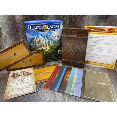 Crimes & Capers: Lady Leona's Last Wishes - настолна игра