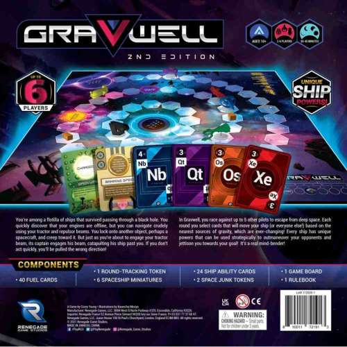 Gravwell: 2nd Edition - настолна игра