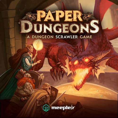 Paper Dungeons: A Dungeon Scrawler Game - настолна игра