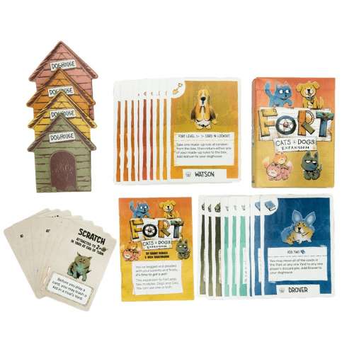 Fort: Cats & Dogs Expansion - разширение за настолна игра