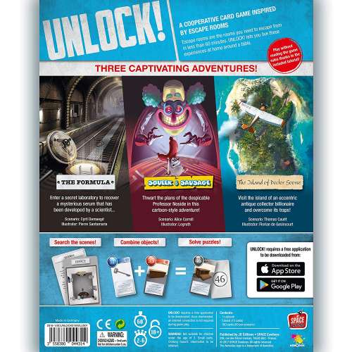 Unlock!: Escape Adventures - настолна игра